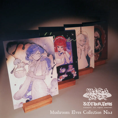 Art Card Set ✶Mushroom Elves Collection No.1✶