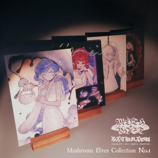 Art Card Set ✶Mushroom Elves Collection No.1✶