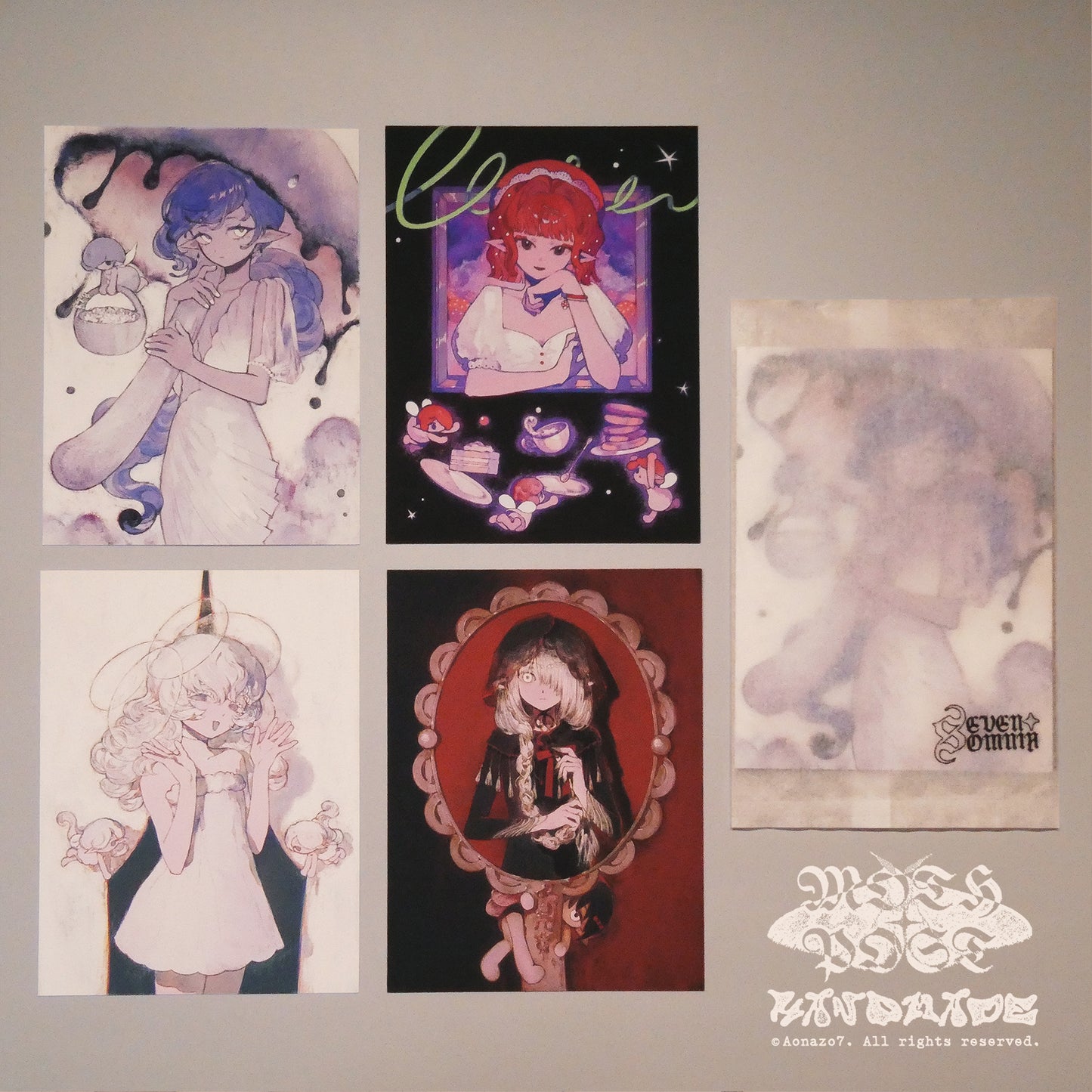 Art Card Set ✶Mushroom Elves Collection No.1✶