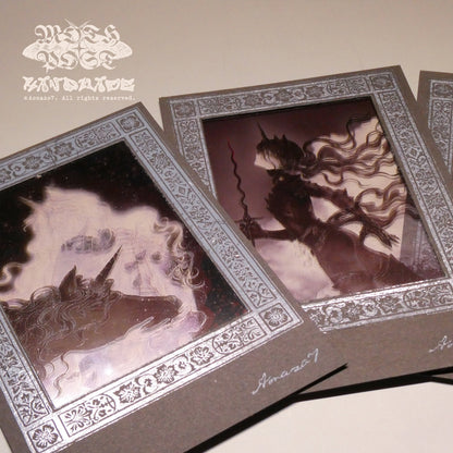 Film Card Set ✶Black White Red✶