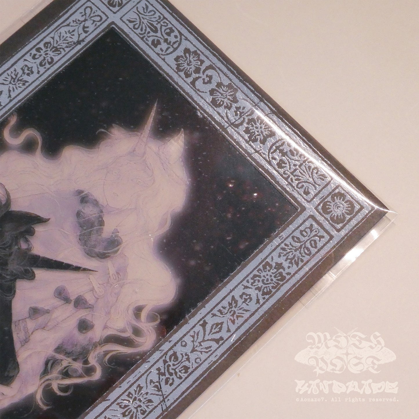 White Unicorn · Film Card ✶Black White Red✶