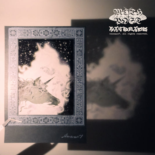 White Unicorn · Film Card ✶Black White Red✶
