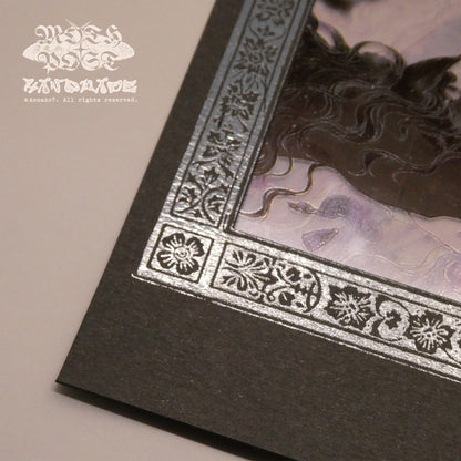 White Unicorn · Film Card ✶Black White Red✶